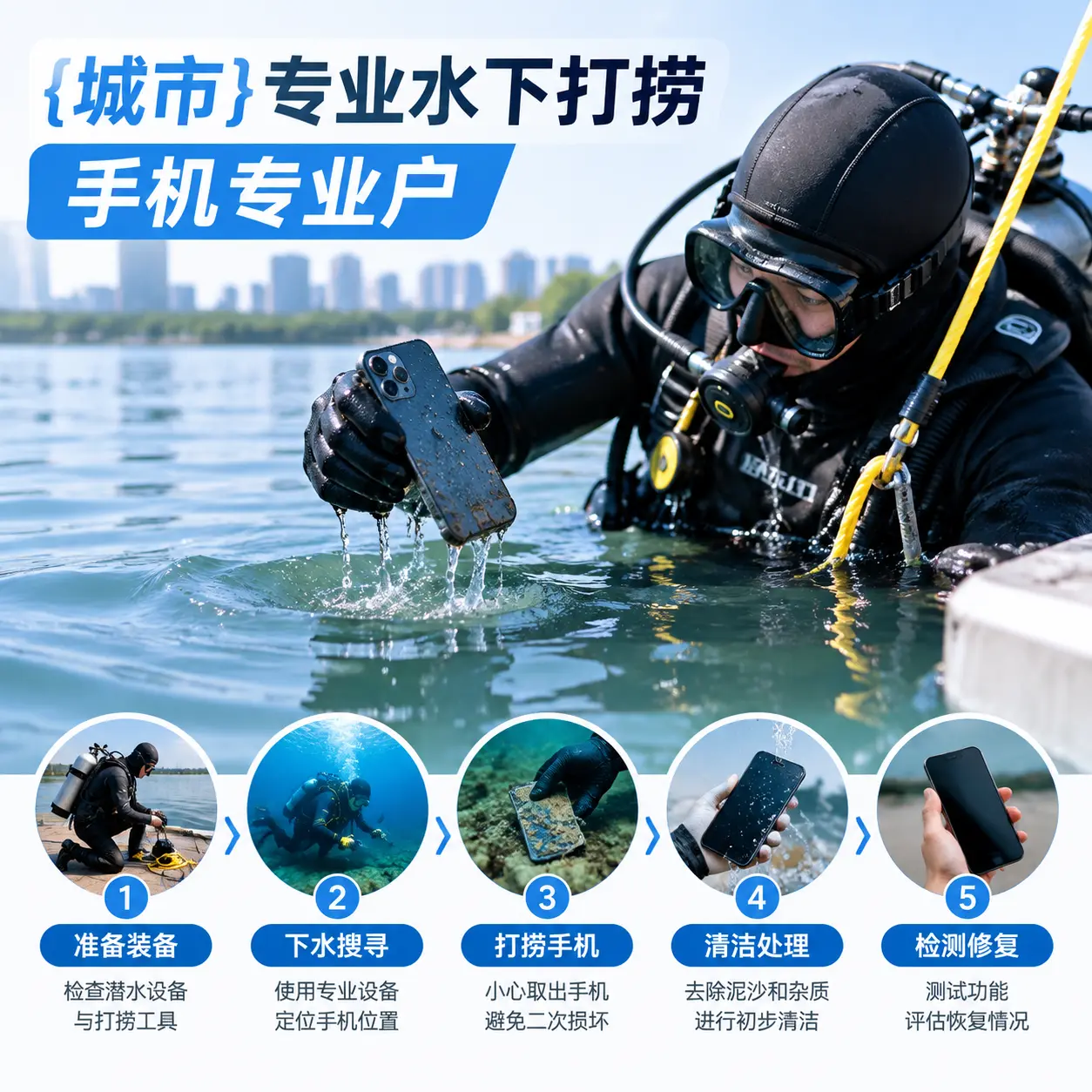 曲靖专业水下打捞手机专业户